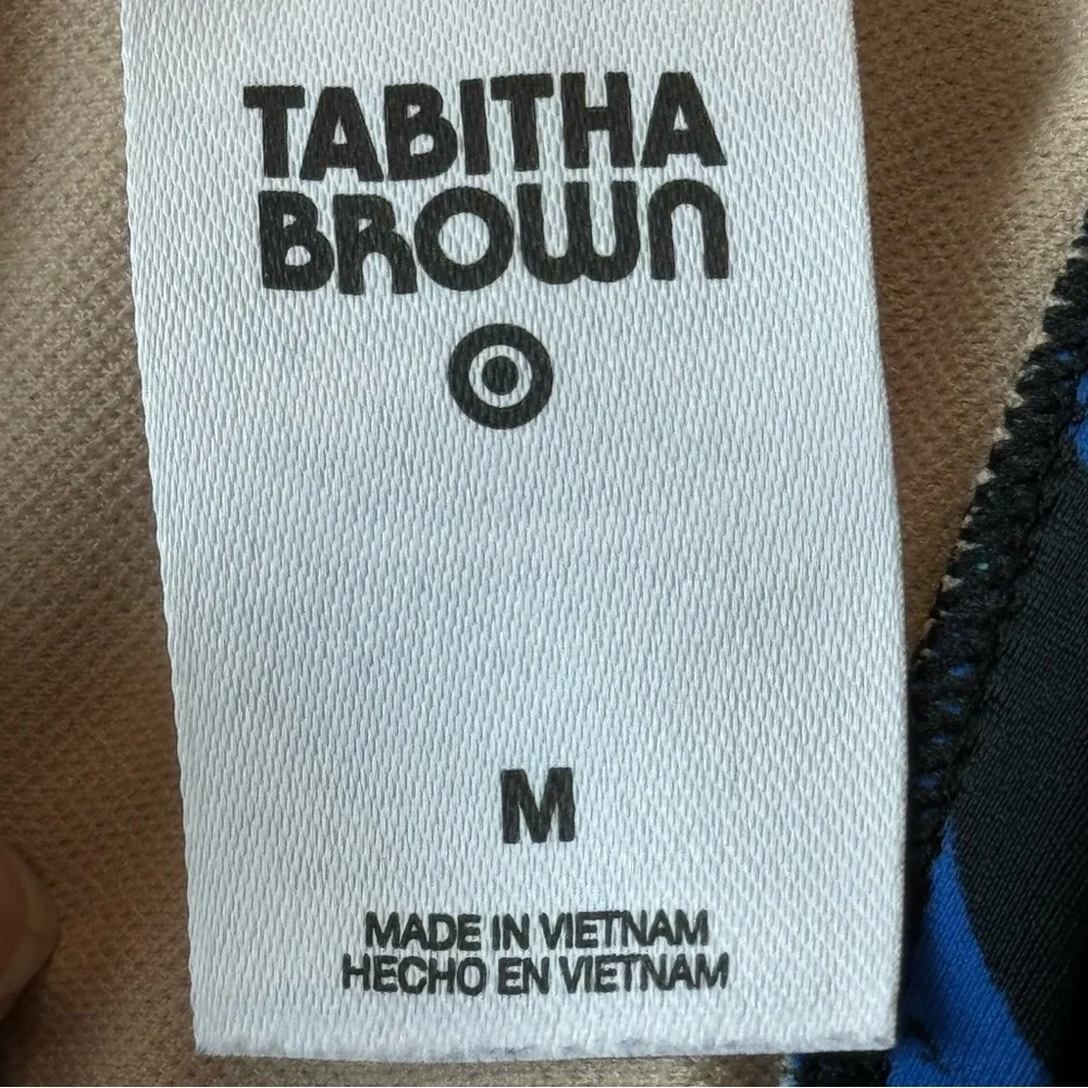 Tabitha Brown for Target Bikini Lemon Print Top‎ Size Medium Padded